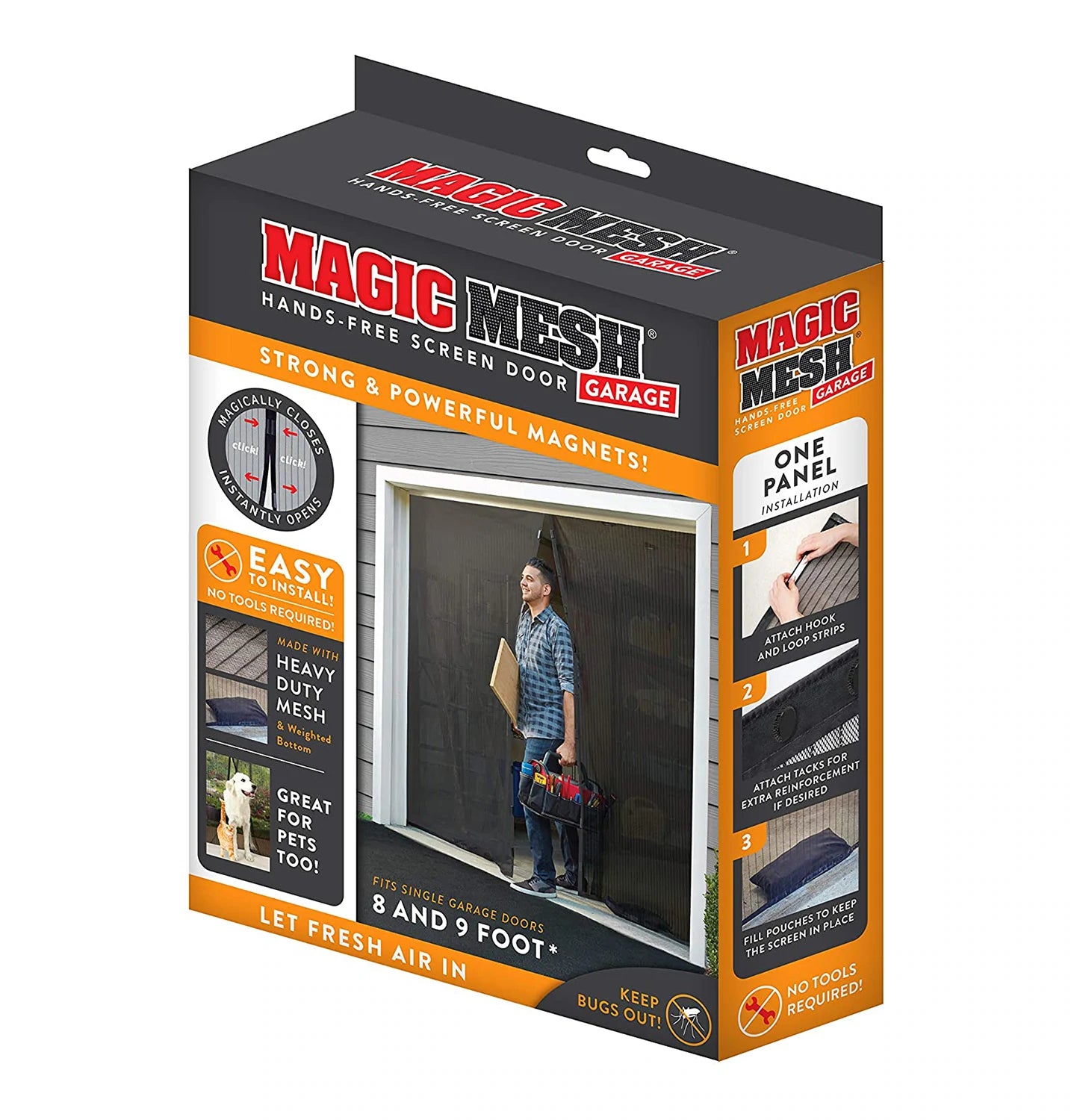 Use Magic Mesh To Screen-in A Porch - Brian's Home Repairs